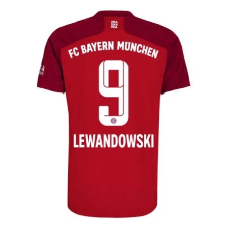 Camisolas de Futebol FC Bayern München Robert Lewandowski 9 Principal 2021 2022